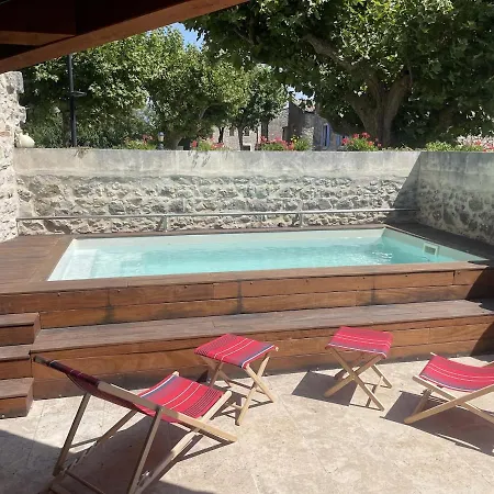 Ferienhaus Maison En Pierre Avec Piscine-gorges De L'ardeche